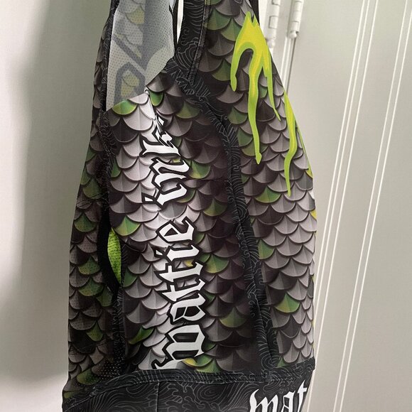 Worn Once Wattie Ink Tri Top Women's Small Half Zip Triathlon Dragon Sleeveless - Picture 3 of 11